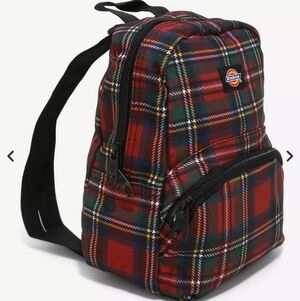 Dickies Red Plaid Backpack
